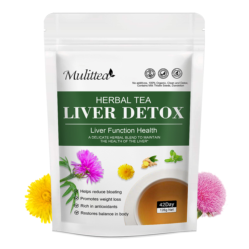 Dandelion Detox Tea - Чай Mulittea для детоксикации печени с