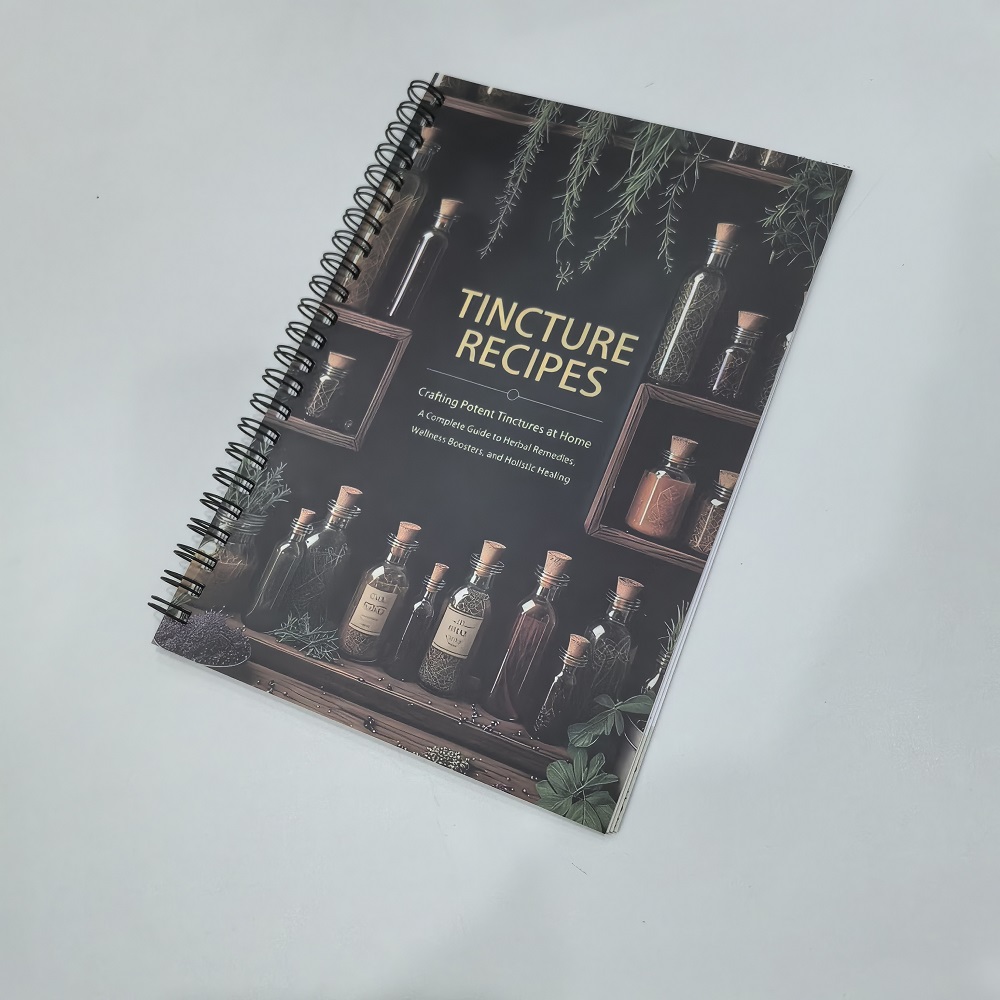 Herbal Wellness Tincture - Рецепты с пузырьками Книга Изготовление мощных