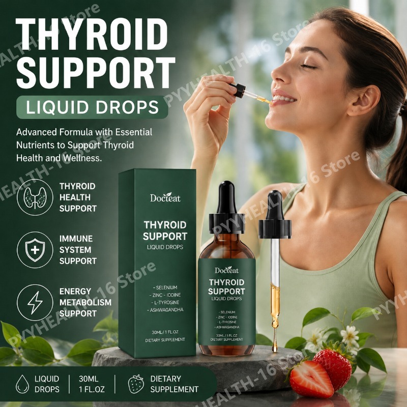 Herbal Wellness Formula - Жидкие капли Docteat для поддержки щитовидной
