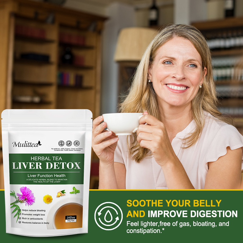 Чай Mulittea для детоксикации  – обзор и цена Dandelion Detox Tea