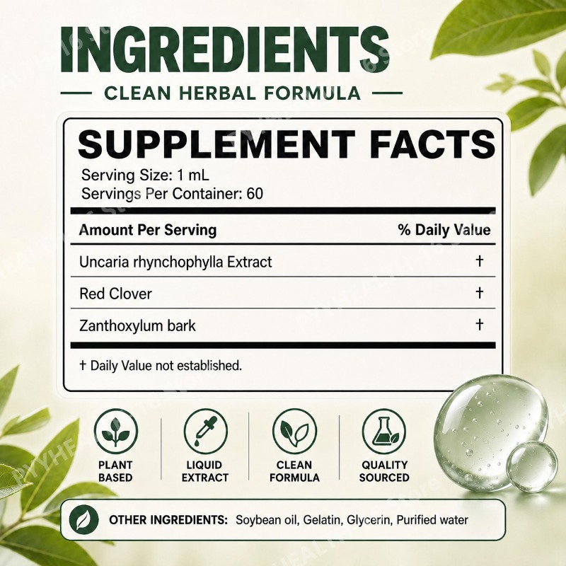 Травяные капли для лимфатическ – обзор и цена Herbal Wellness Formula
