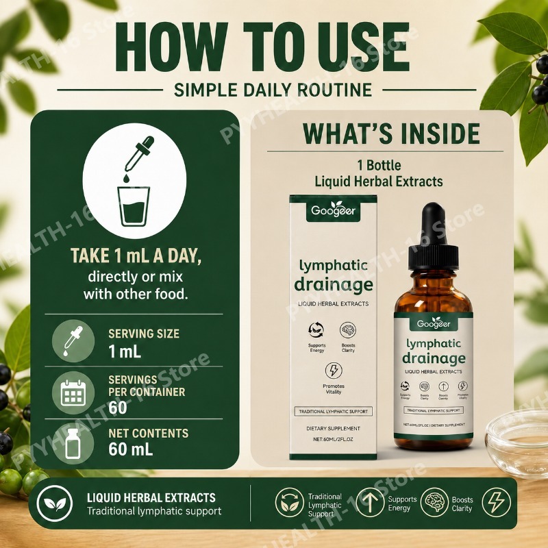 Травяные капли для лимфатическ – обзор и цена Herbal Wellness Formula