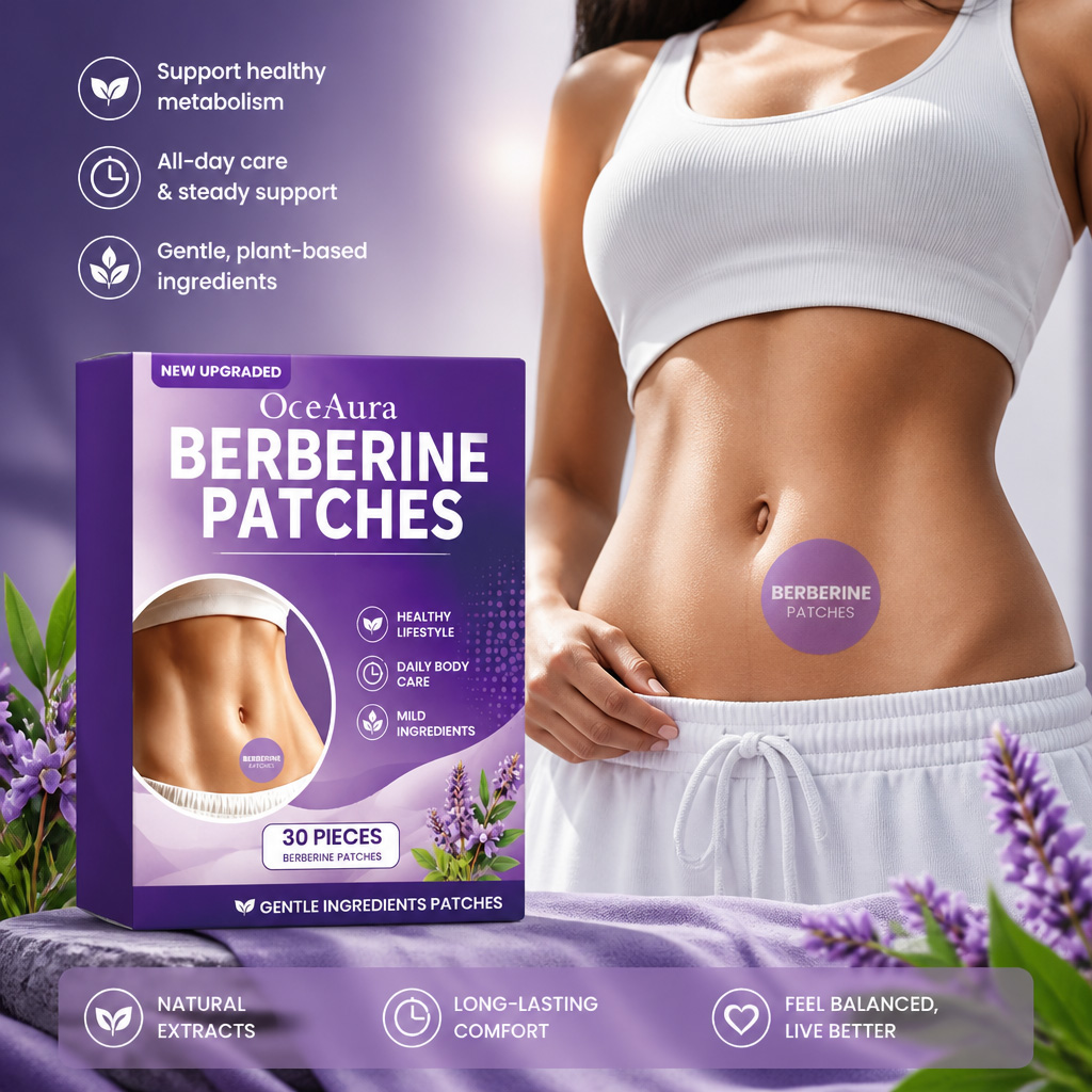 Патчи OceAura Berberine Care:  – обзор и цена Herbal Wellness Formula