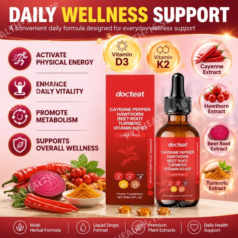 Жидкие капли Docteat Vitamin K – обзор и цена Herbal Wellness Formula
